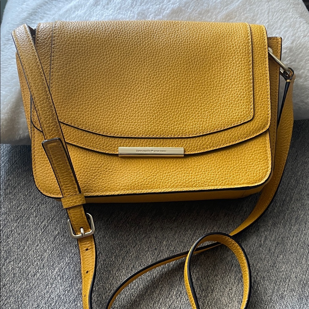 Kate Spade Mustard Yellow Crossbody Bag
